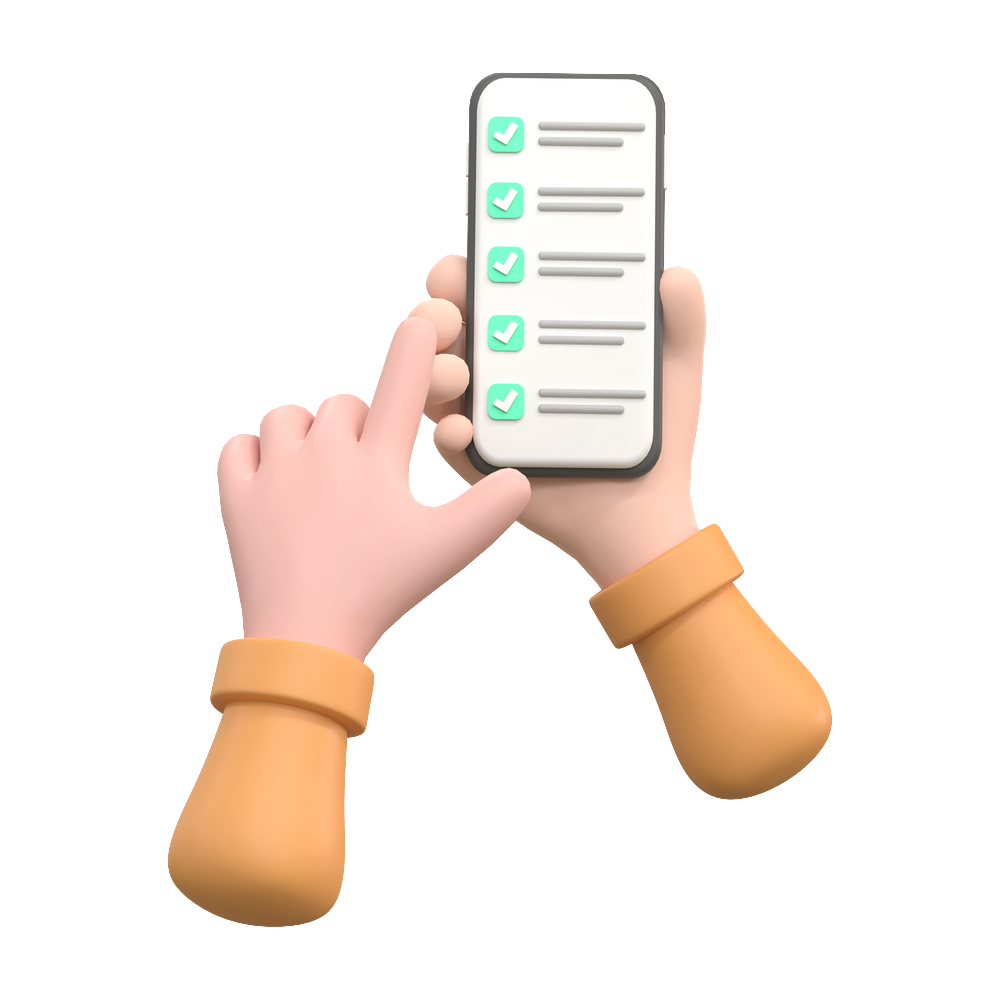 pictogramme checklist smartphone