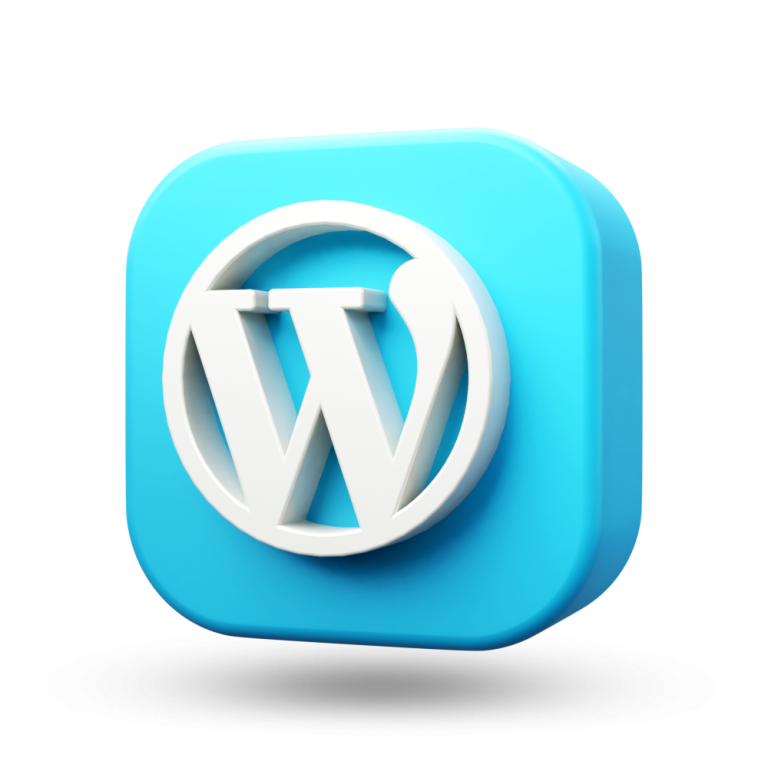 pictogramme wordpress 3d